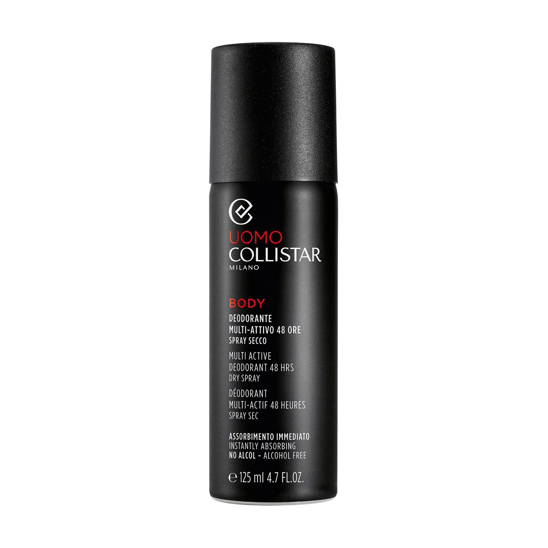 Сухий дезодорант-спрей Collistar Linea Uomo Multi-Active Deodorant 48Hrs Dry Spray чоловічий, 125 мл